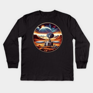 Martian Odyssey - Tianwen-1 Mission to Mars Kids Long Sleeve T-Shirt